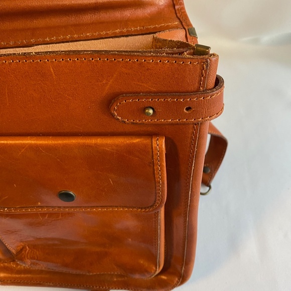 I MEDICI Firenzi Italian leather briefcase messenger bag - Picture 16 of 16
